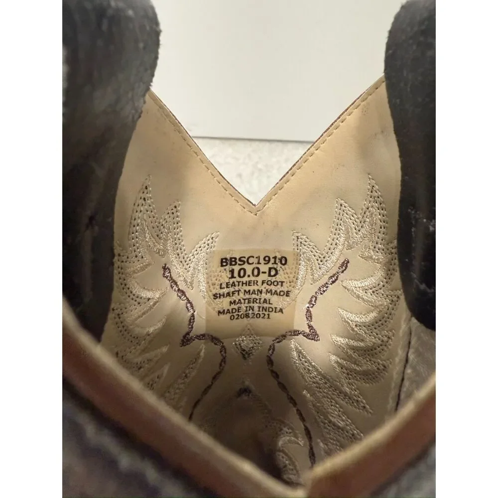Cody James Boys' Ryder Western Boots Size 10
